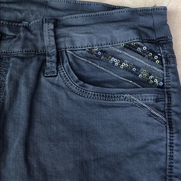 Soft Surroundings Blue-Steel Color Jeans - Picture 5 of 5